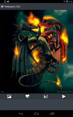 Dragon Wallpapers android App screenshot 0