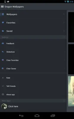 Dragon Wallpapers android App screenshot 1