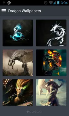 Dragon Wallpapers android App screenshot 3